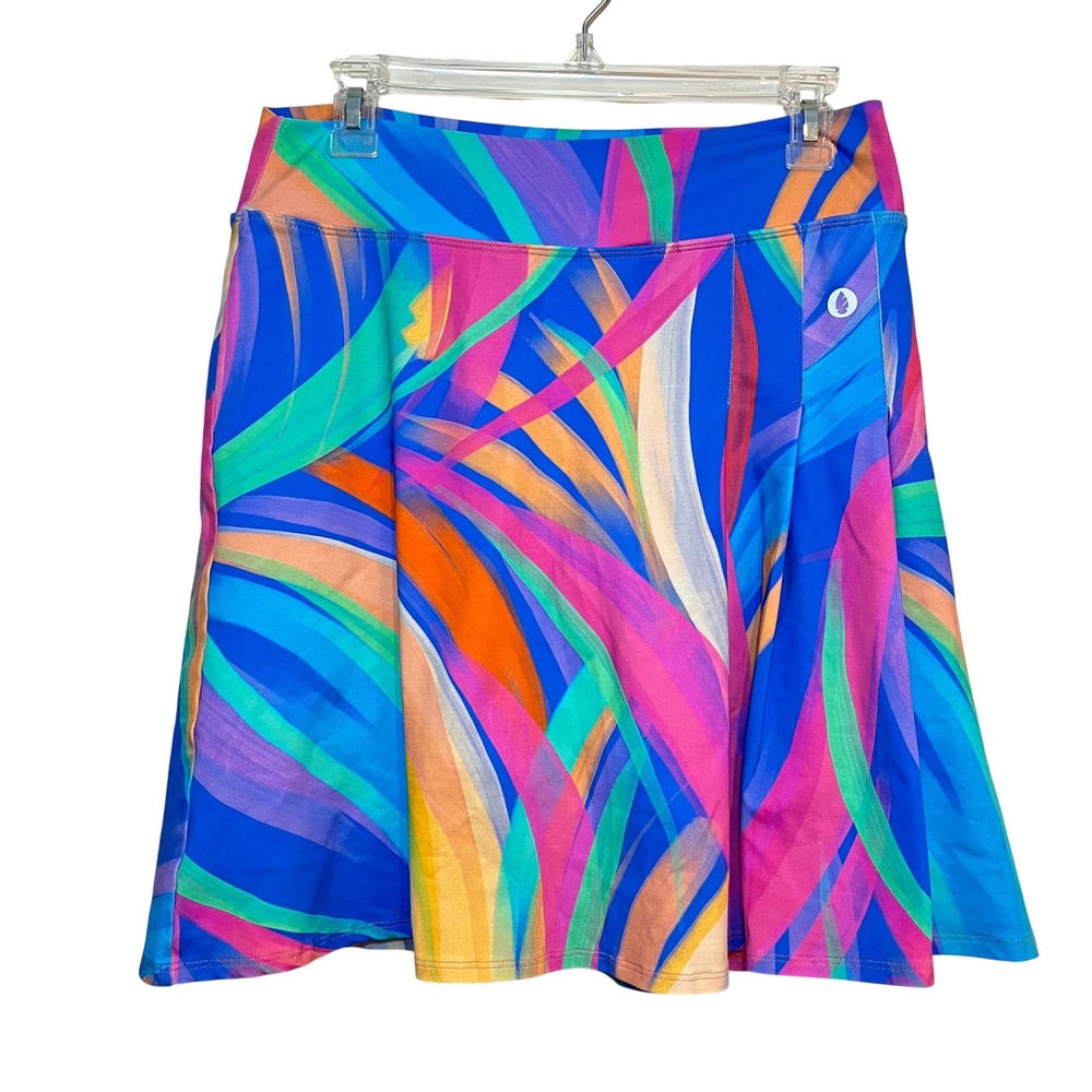 Women’s Vibrant Multicolor Skort - Performance Stretch